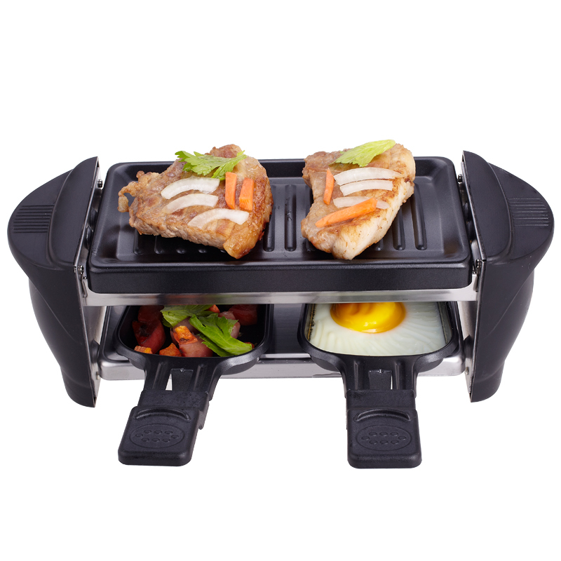 b711时光旧巷家用电烧烤架烤炉电烤盘铁板烧电烤炉