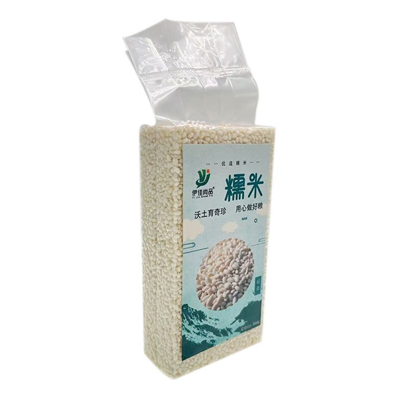 伊佳尚品 糯米 500g/袋图片