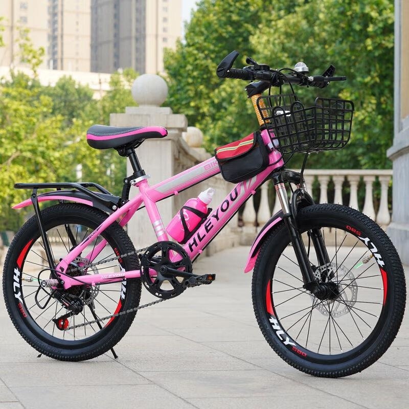 儿童山地自行车男女童适用双碟刹减震变速2024寸高清大图