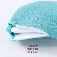 [补贴10%]粗砂洗澡搓澡巾强力搓泥去污厚成人洗澡巾沐浴球搓泥