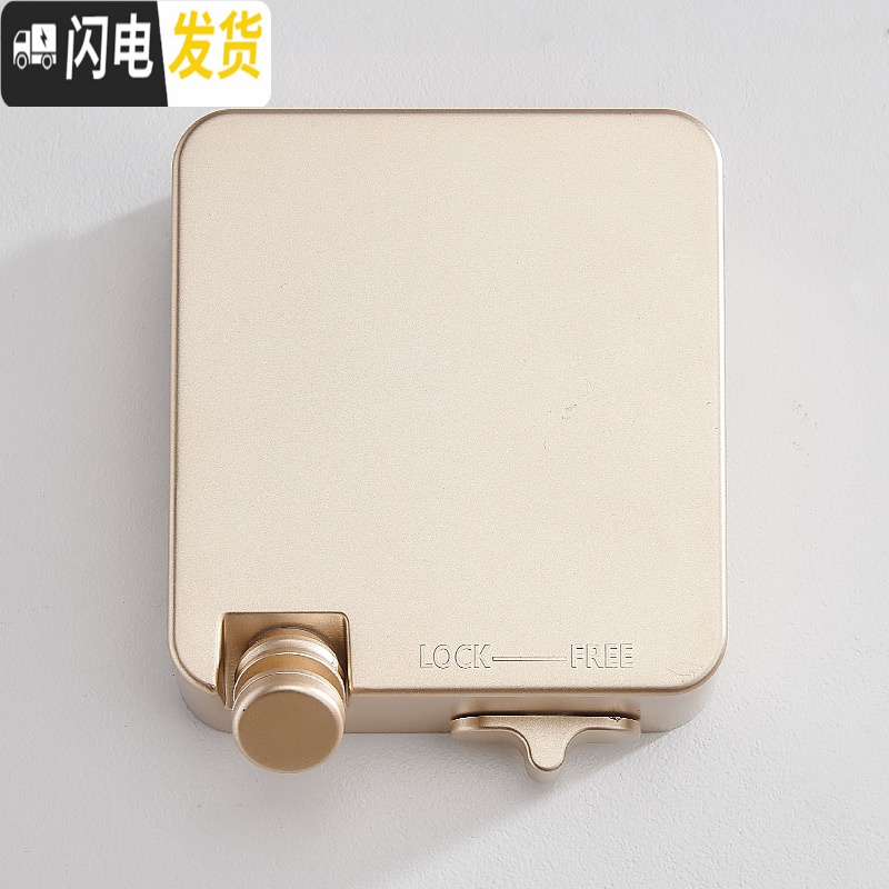 三维工匠6米免打孔晾衣绳室内可伸收缩晾衣凉衣服隐形钢丝晾衣架阳台 三线白色晾衣绳(仅支持打孔)晾衣杆高清大图