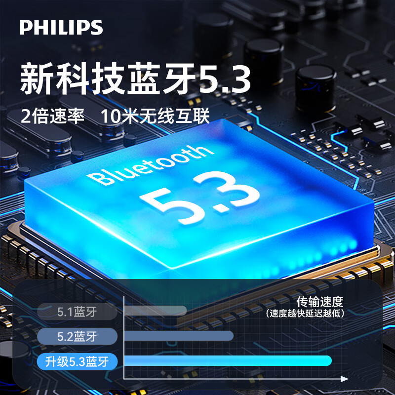 飞利浦 TAS2307 迷你/组合音响 蓝牙音响随身高音质户外无线便携式迷你小型音箱防水低音炮高清大图