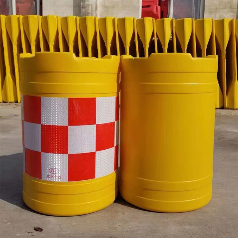 青希吹塑防撞桶400700高速路口船型桶交通防撞桶
