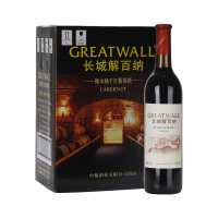 长城(GreatWall)烟台优良产区解百纳橡木桶红酒干红葡萄酒750ml*6瓶整箱装