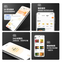 美的(Midea)炎烤空气炸锅不用翻面 可视窗口 不沾易清洗 准确定时 轻脂 低油煎炸6.5L大容量 KZC6502XM