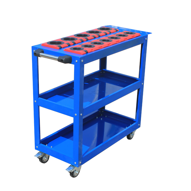 零件车汽修车间周转车搬运车装配数控刀具管理车豪华款带隔板加厚款