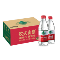 农夫山泉 天然饮用水380ml*24瓶整箱装 30箱起送