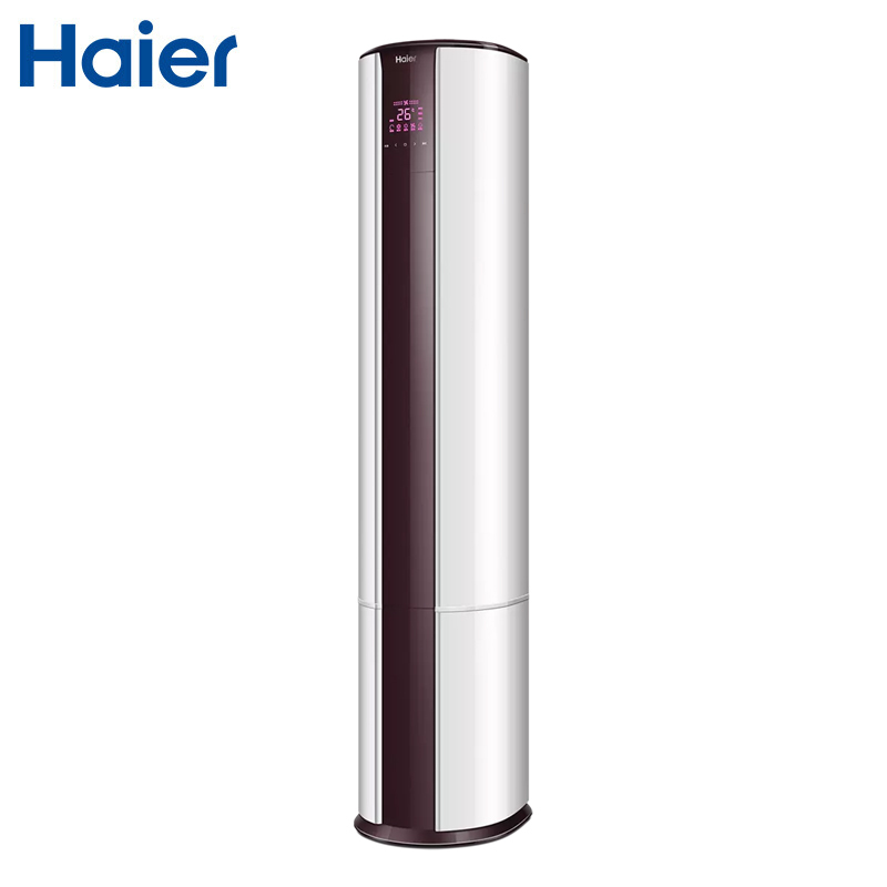 海尔(Haier)先行者3匹圆柱式立柜式客厅空调 变频冷暖空调柜机 三级能效 自清洁KFR-72LW/07EDS83