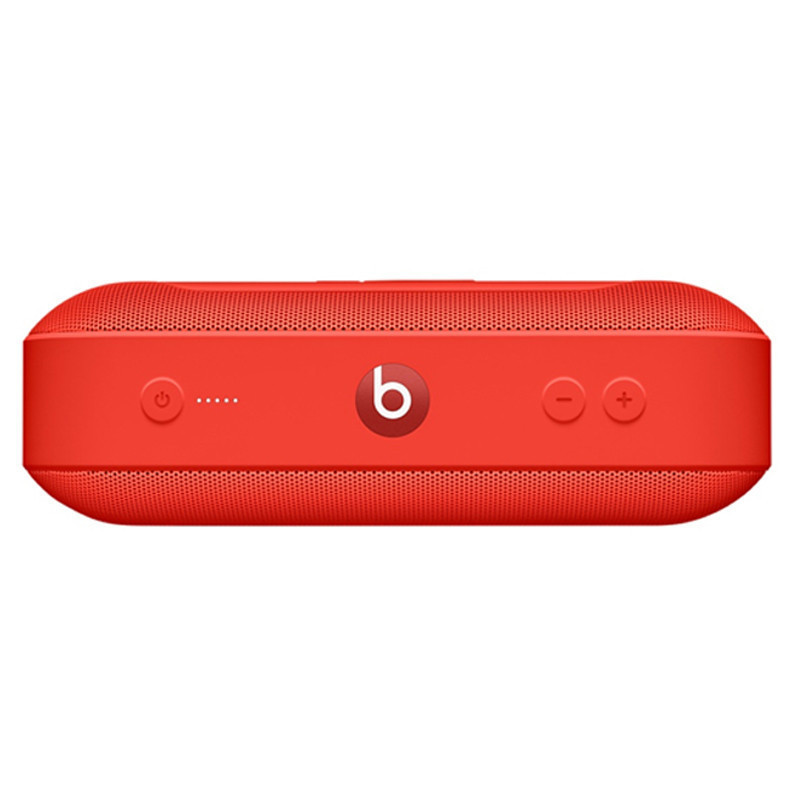 [小巧精致的聚会神器]Beats Pill+无线蓝牙音箱 迷你运动便携式胶囊小音响 蓝牙4.1按键调节 红色