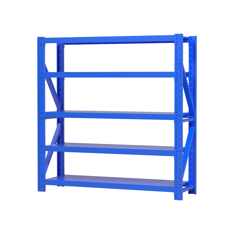 臻远ZYJJ-HJ-066仓储货架重型货架蓝色五层主架1500*600*2000mm/300kg