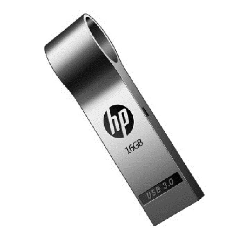 惠普(HP)x785w16G u盘刻字创意纪念品展会企业logo个性化自定义金属U盘定制 hp