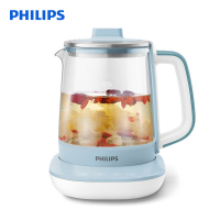 飞利浦(Philips) 养生壶 电水壶玻璃加厚电热水壶 多功能泡花茶壶煮茶器 HD9361/10一体机烧水壶 1.5L