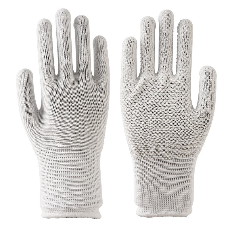 Tduo点胶手套A70 双 白色