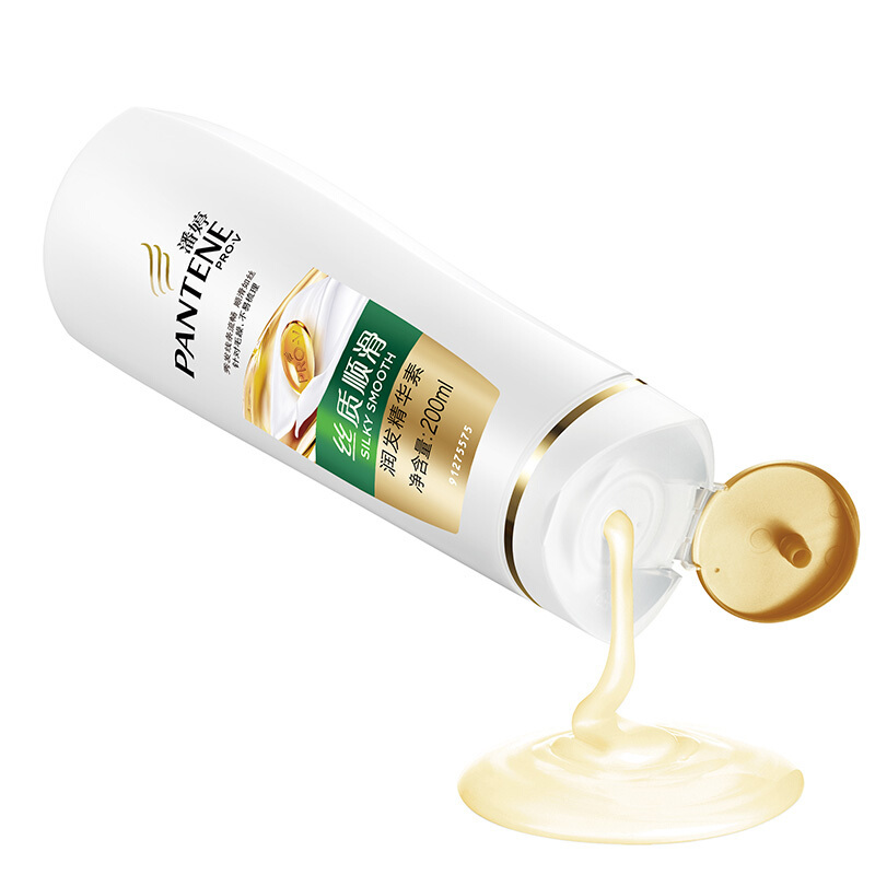 潘婷(PANTENE)丝质顺滑润发精华素200ml六支装
