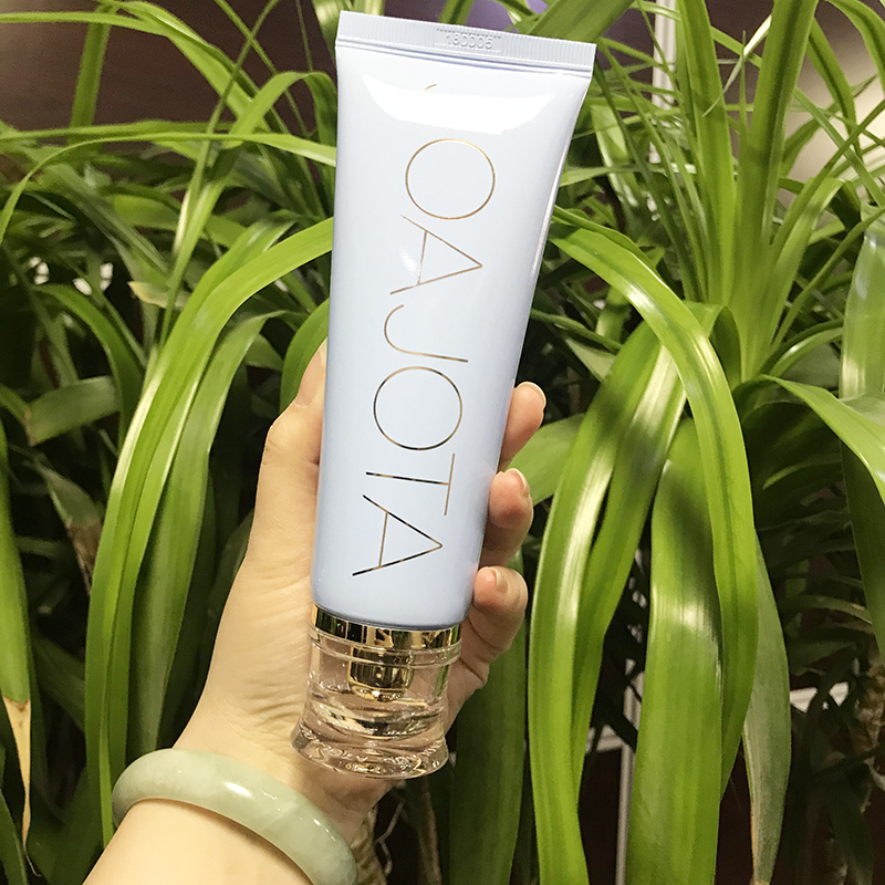 韩国joajota小蓝管洗面奶玻尿酸氧气洁面深层清洁120ml3支装