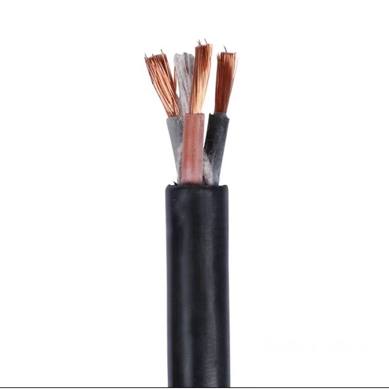 晋杰 TPE新型热塑性橡胶电缆 YZ 5*1 100米/卷