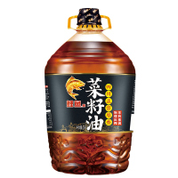 鲤鱼牌正宗原香菜籽油5L 食用油非转基因物理压榨菜子油四川风味