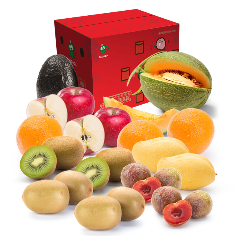 百果园公司粽阳似锦水果礼包约6kg参数