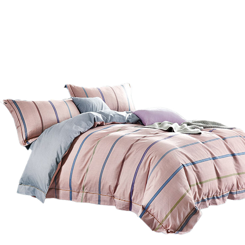 天琴床品四件套245*250cm柔软舒适美好时代活性纯棉TQ-T125高清大图