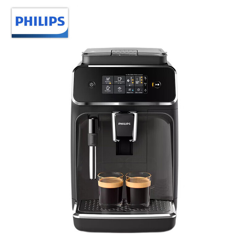飞利浦 PHILIPS 黑珍珠咖啡机 EP1221/82