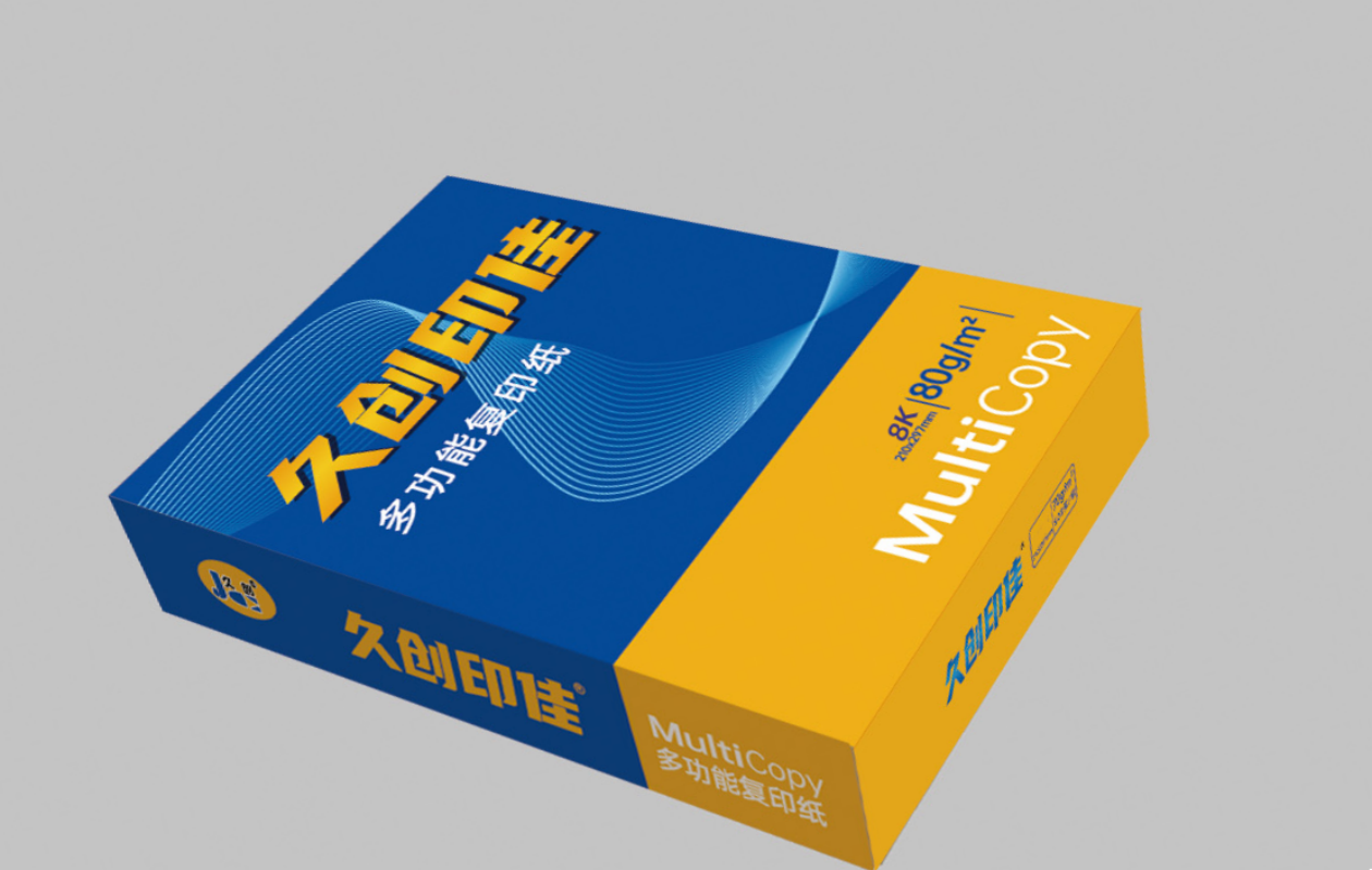 久创印佳80克8K复印纸3包/箱500张/包办公用纸高清大图