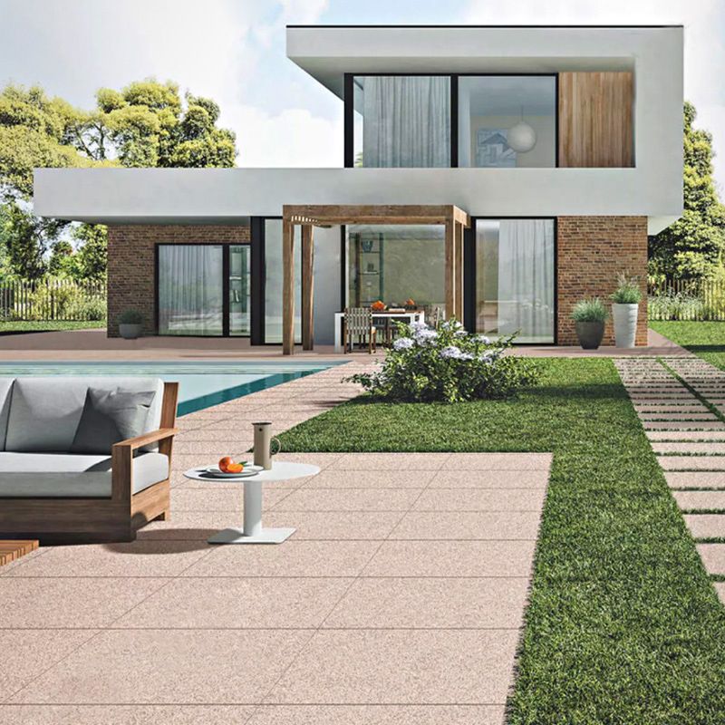 庭院地铺石加厚户外防冻地板砖石英砖花岗岩麻石瓷砖防滑广场地砖300