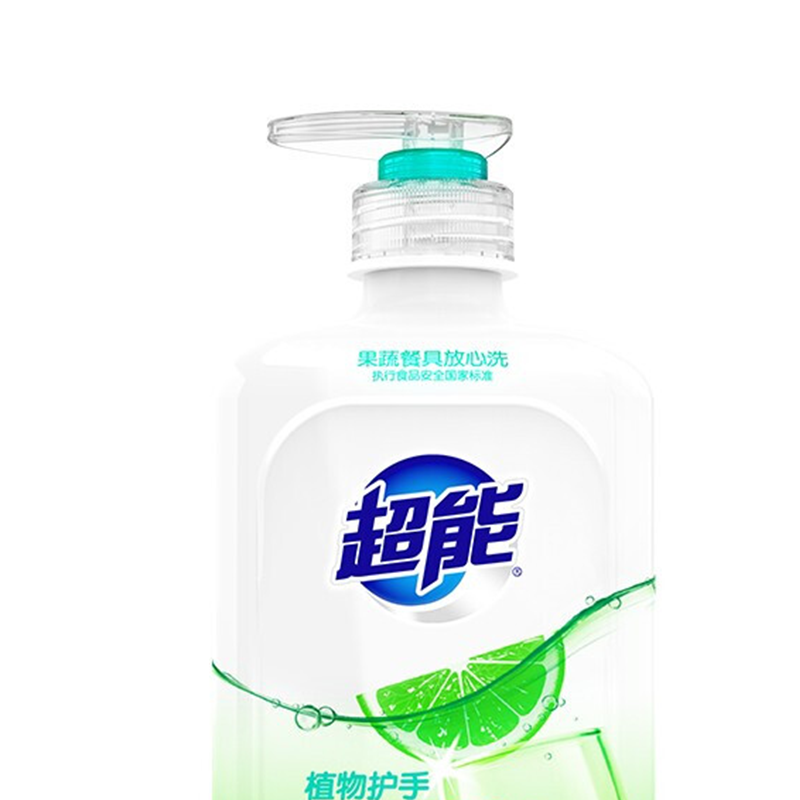 超能1kg超能植物护手餐具净(CX)*10瓶 单箱装