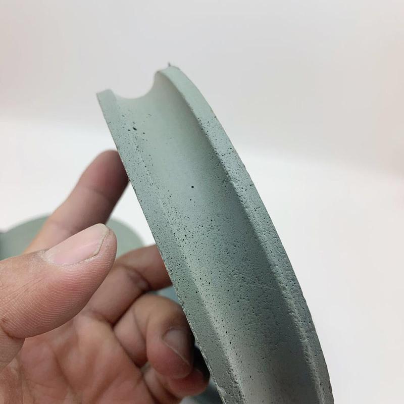 石材工具大理石花岗岩石英石磨边机树脂抛光轮圆边155直径孔3015公分1