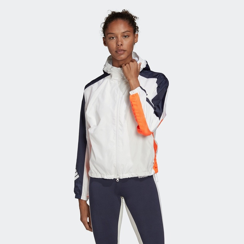 阿迪达斯adidas2020春 W.N.D.女子运动型格夹克FI6732
