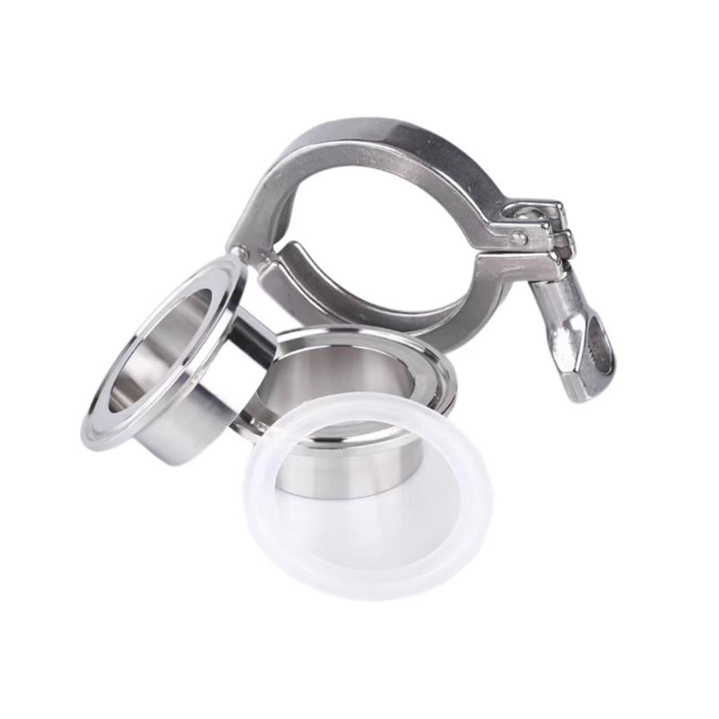 盛京联硕 304不锈钢快装卡箍Φ89卡盘106个高清大图