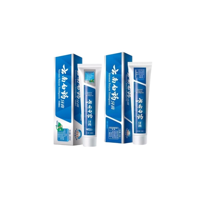 云南白药牙膏套裝380g(冬青香型165g+留兰香型215g)