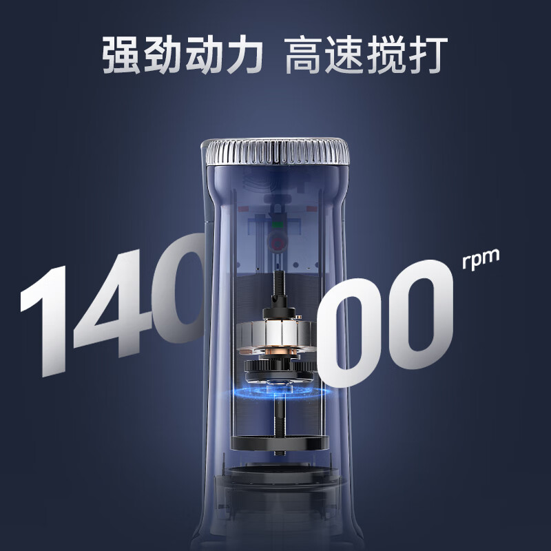 摩飞电器(Morphyrichards)多功能搅拌机绞肉打馅宝宝米糊料理机料理棒 MR6007高清大图