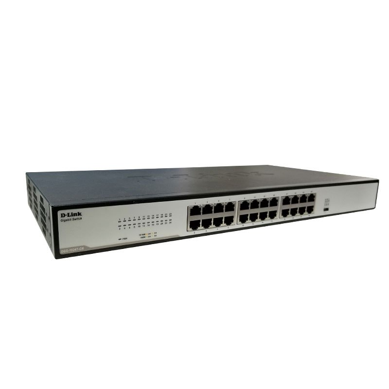友讯(DLINK)16口百兆 铁盒 交换机 机架式 DES-1024R (单位:个)