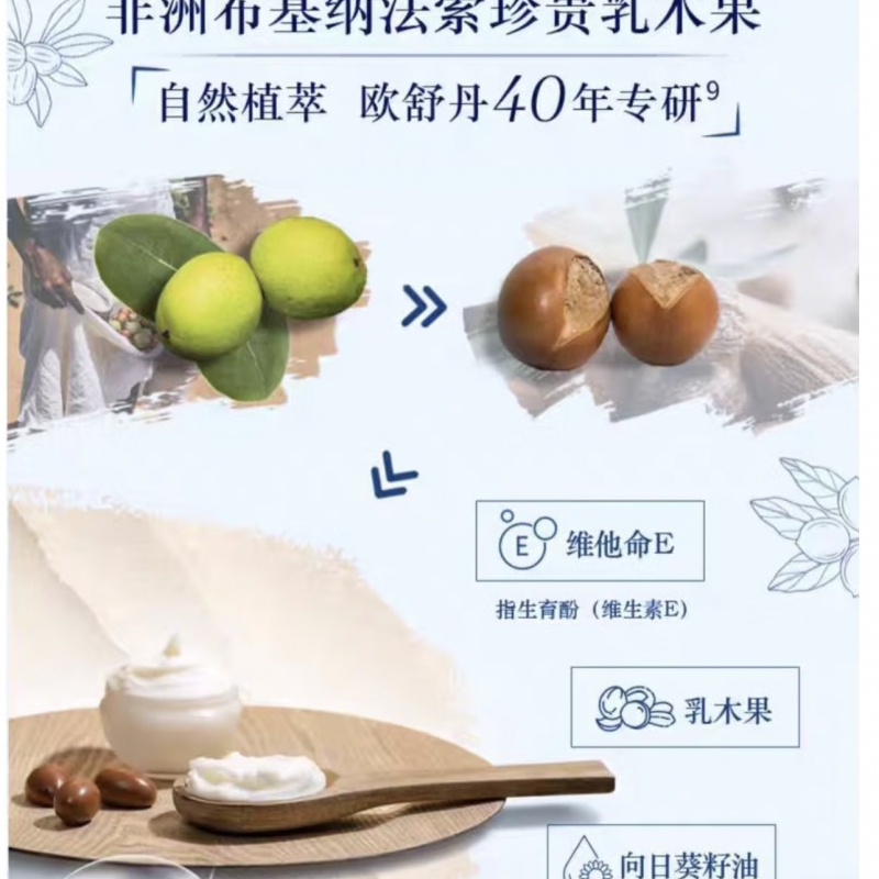 欧舒丹套装(沐浴油 250ml+润肤露75ml+湿润唇蜜12ml+护手霜10ml)香型随机高清大图