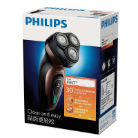 飞利浦（PHILIPS） YQ6188/16 电动剃须刀 三刀头 可旋转刮胡刀 充电式刀头水洗