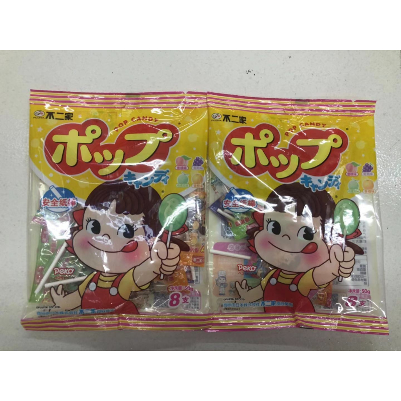 不二家棒棒糖8支装50g