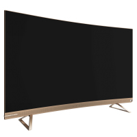 海信(Hisense)55英寸超高清4K人工智能语音液晶曲面网络电视机蛾眼仿生屏 量子点HDR杜比全景声HZ55U8AC