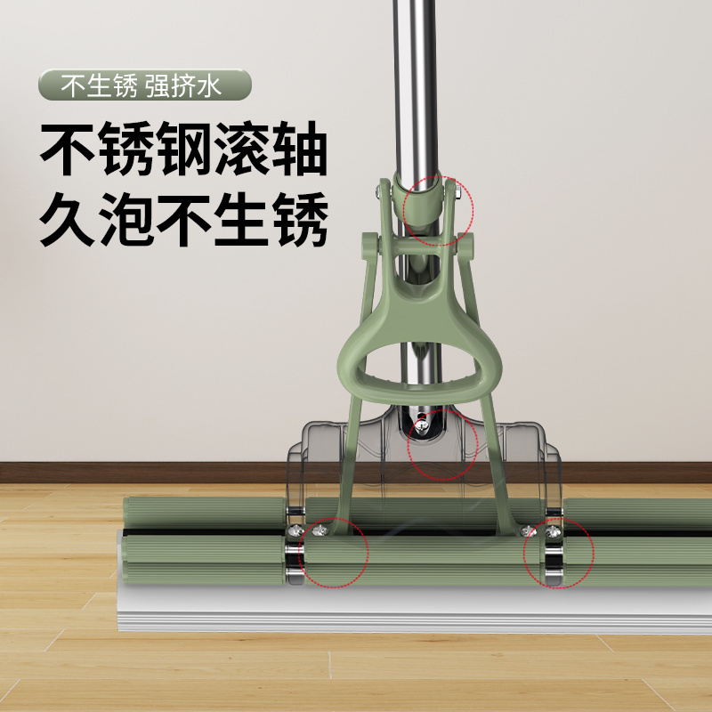 艾逸瑶选凯俐38#伸缩杆胶棉拖把JQ-0092高清大图
