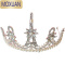 MOXUAN公主皇冠头饰儿童女童宝宝冠水晶发箍生日发饰小女孩演出头箍