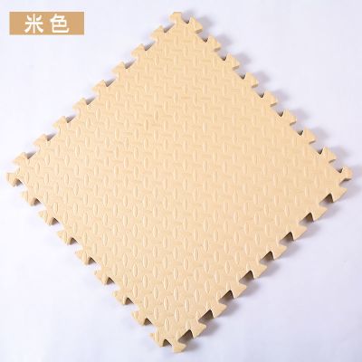 泡沫地垫拼图家用地毯卧室铺地板垫子儿童爬行垫拼接爬爬垫加厚米色