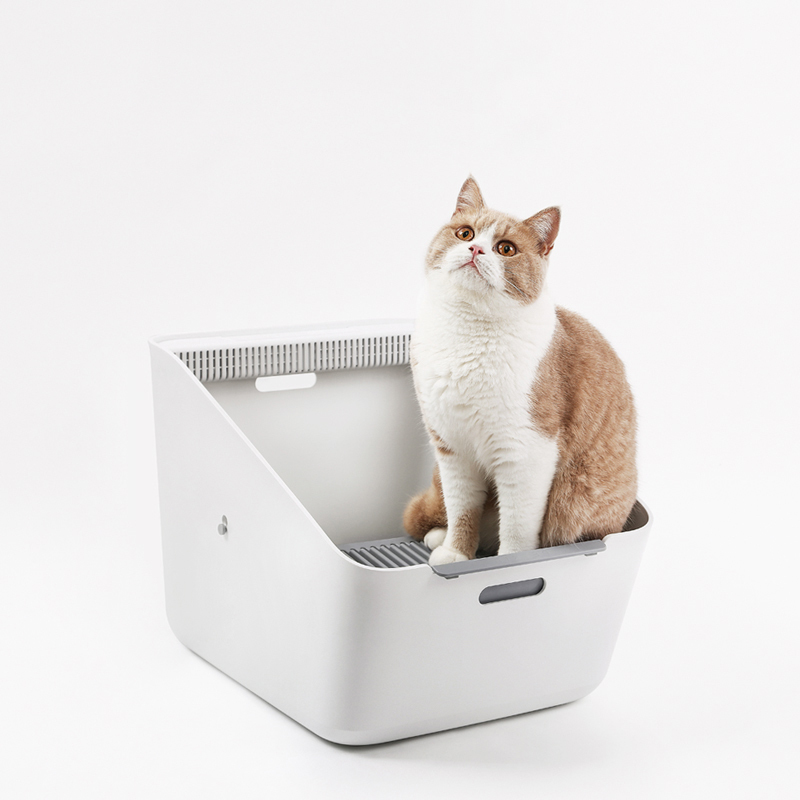 小佩petkit电动除臭猫砂盆幼猫厕所防外溅半封闭式猫砂盆大号猫咪用品