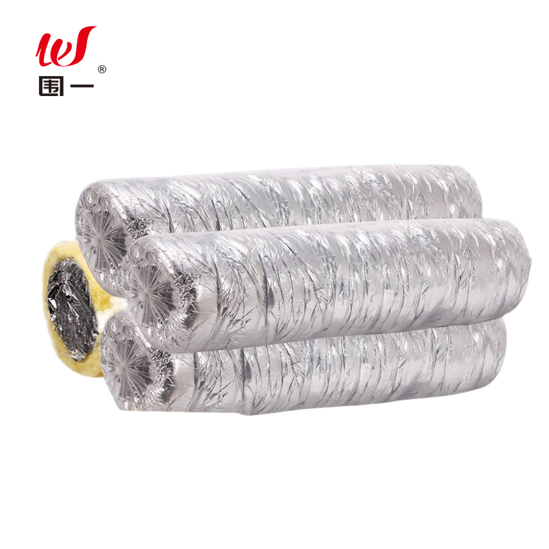 围一 伸缩铝箔保温管 直径400MM长8M 个高清大图