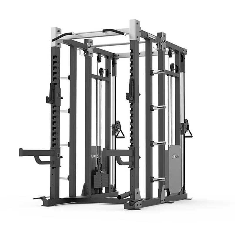 舒华深蹲训练器SH-G8903 (含5KG-20KG杠铃片)高清大图