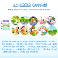 乐童童 玩具智能手表故事机10个卡片内容(袋装) 趣味玩法 小熊款 3-6岁 ABS+硅胶 包装230*68*205