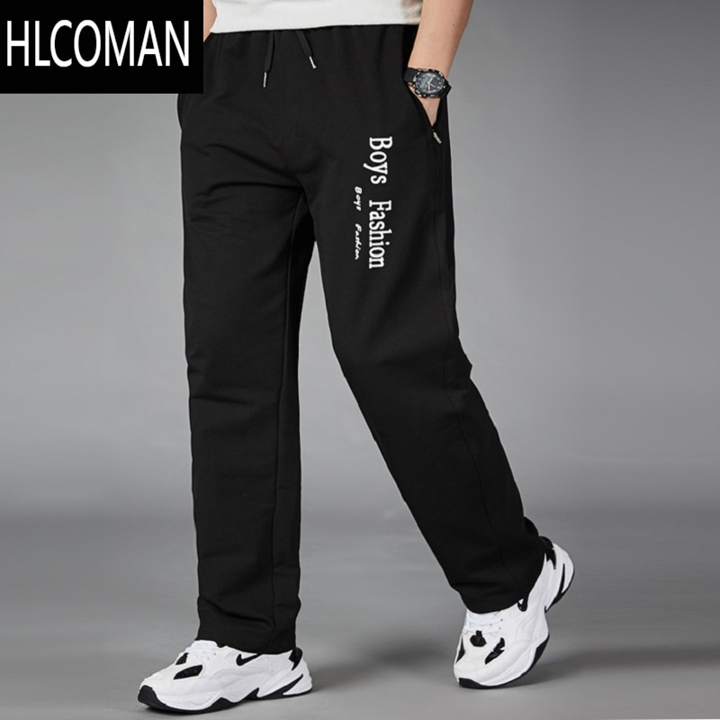 hlcoman新款裤子运动裤男裤长裤宽松裤潮流休闲裤款男士直筒卫裤男款