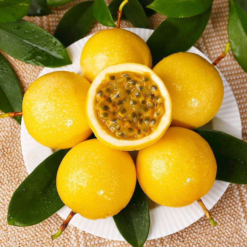 大果 5斤 现摘海南黄金百香果大果新鲜当季百白香果