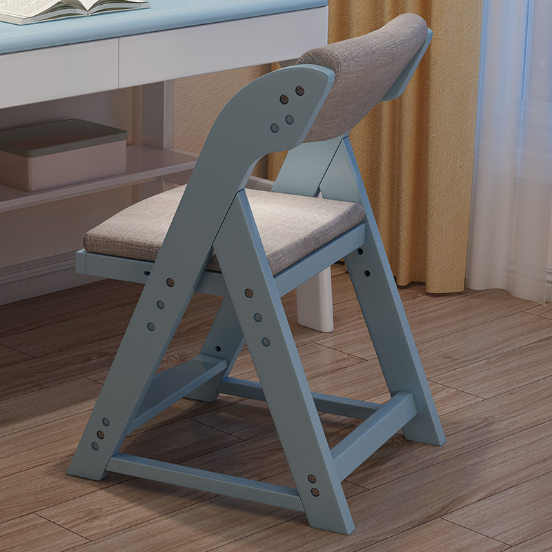 寻木匠实木椅可调节升降写字书桌椅家用座椅学习椅靠背椅子北欧