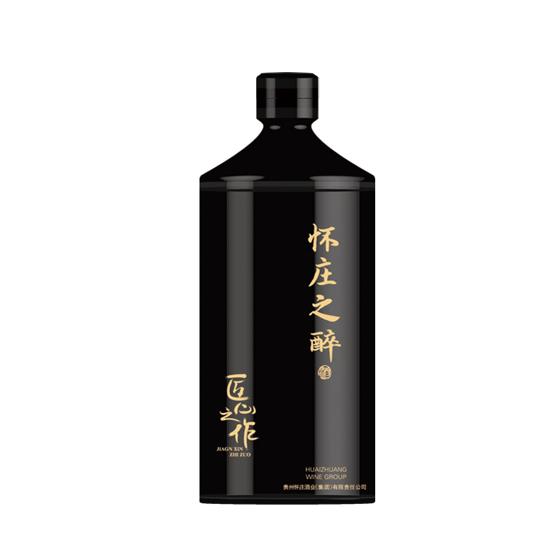 [贵州老字号]怀庄之醉 茅台镇酱香型白酒53度 匠心之作 53度 500ml *2瓶