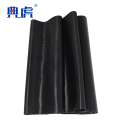 典虎 绝缘地垫 黑色条纹5mm*1m*5m 卷