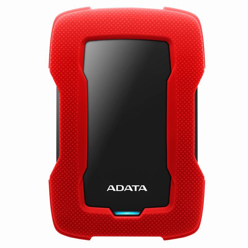 威刚(ADATA)移动硬盘 HD330 1TB USB3.0 2.5英寸 可加密 兼容Mac 红色